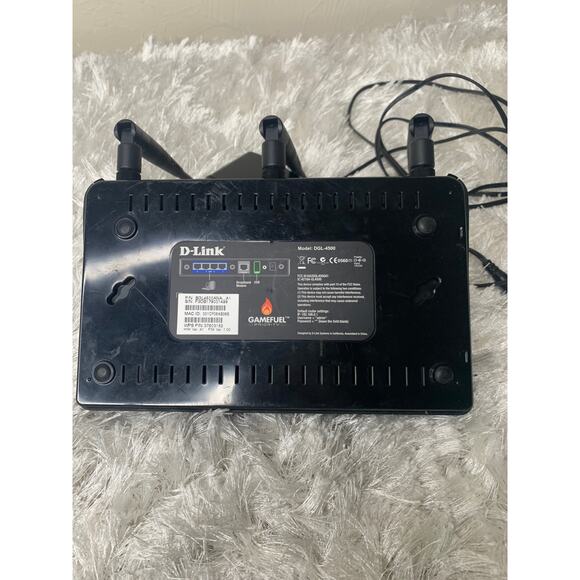 D Link GamerLounge Modem DGL-4500 Preowned See Pics - Picture 4 of 11